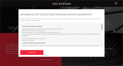 Desktop Screenshot of max-dywanik.pl